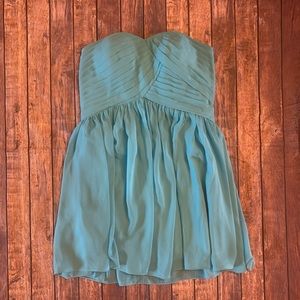 Aqua Bridesmaid Dress